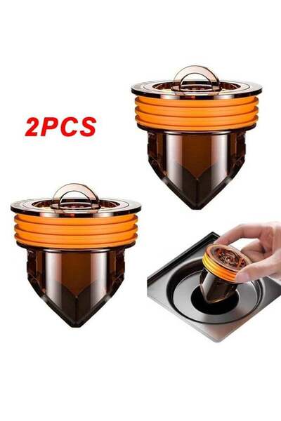 Generic 2PCS Odor Proof Floor Drain, Bathroom Sink Plug Bottle Trap, Suitable...
