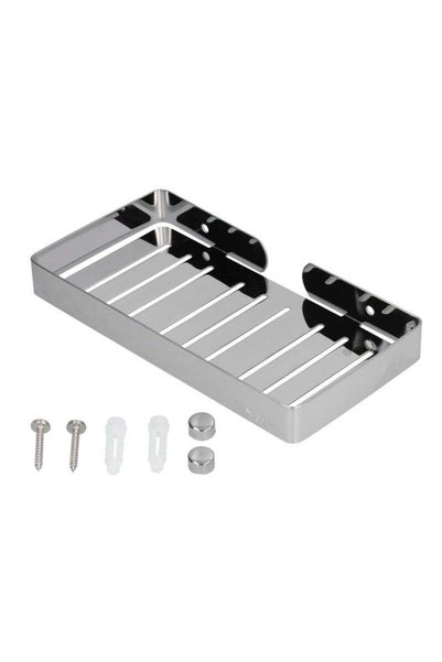 Generic Wall Mounted Stainless Steel Soap Dish: Self Draining Thickened Rustp...