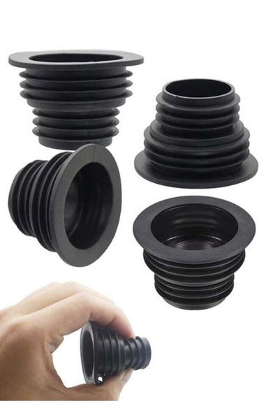Generic Drain Pipe Seal Hose Silicone Plug 4PCS Washing Machine Hose Pipe Sea...