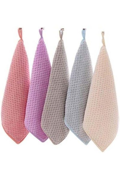 Generic Small Towels with Hanging Loop，Hand Dry Towels for Kitchen & Bathroom...