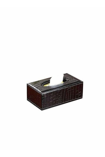 Generic Large Leather Tissue Box Cover Holder,Rectangular Square Facial Holde...