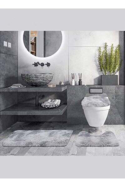 Generic 3-Piece Super Soft Bathroom Rug Set for Floor, Tub, and Shower