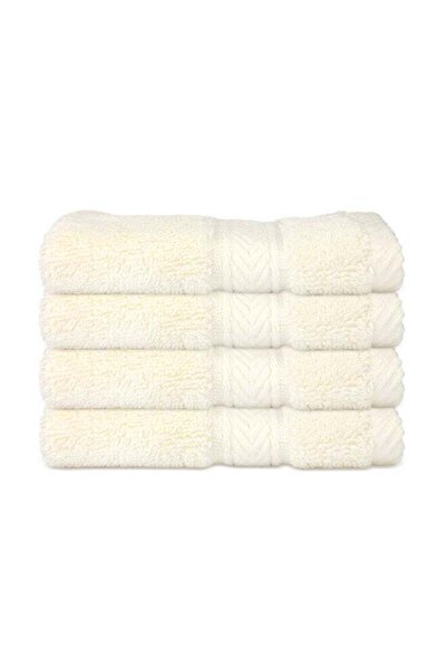 Generic Hotel Linen Klub LUXURY PACK of 4 Face Towel - 100% Cotton 650 GSM Te...