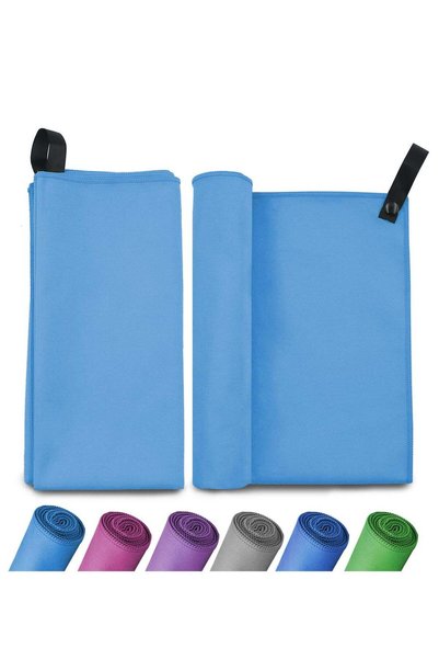 Generic Microfiber Towel, Quick Dry Lightweight Towel in 6 Colours, Super Abs...