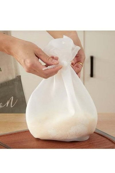 Generic 1Pc Versatile Silicone Dough Kneading Bag For Bread Pastry Pizza Cook...