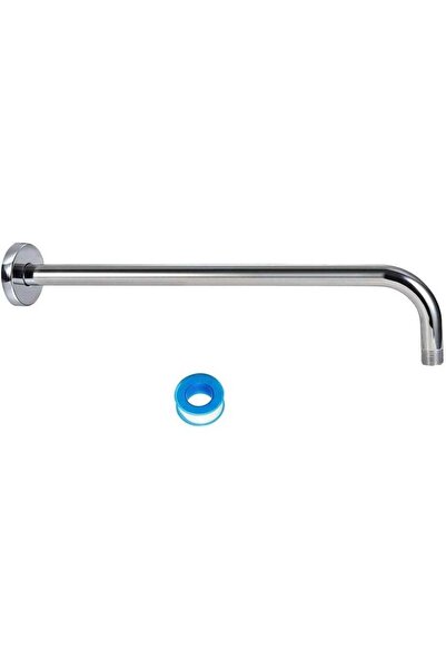 Generic 38cm Shower Arm, Extra Fixed Arm with Flange, Stainless Steel Wall-Mo...