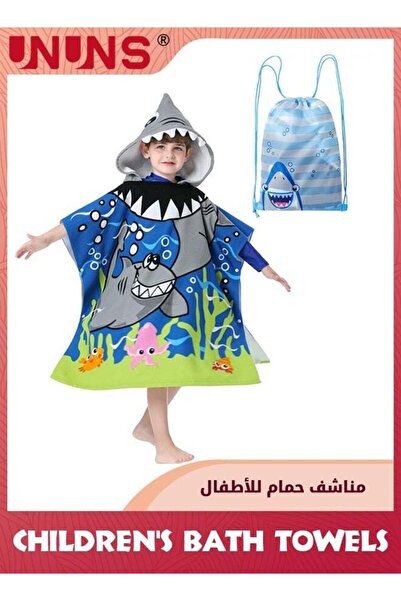 Generic Large Beach Towel For Kids,Super Soft Microfiber Bath Towel With Draw...