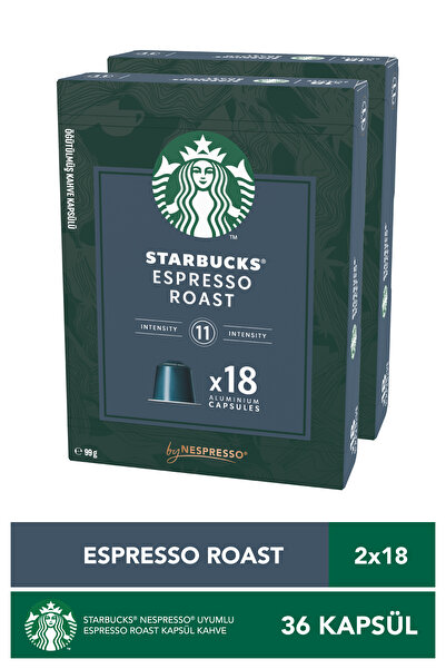 Starbucks By Nespresso Espresso Roast Kapsül Kahve 36'lı