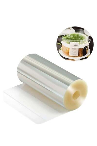 Generic Cake Decorating,Cake Collars 4 x 394 inch, Acetate Rolls, Clear Cake ...