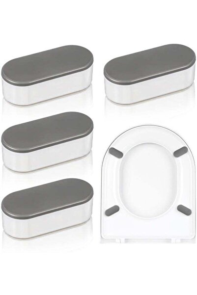 Generic 4PCS Universal Toilet Seat Bumpers, Self Adhesive Bidet Attachments f...