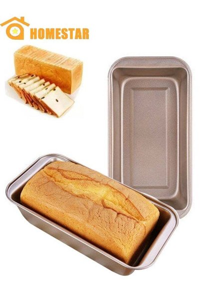 Generic Non-Stick Mini Loaf Pan, Carbon Steel Bread and Toast Mold, Little Ba...