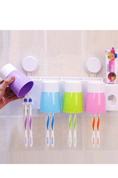 Generic Tooth Brush Holder, Wall Mounted Breathable Durable Toothbrush Organi...