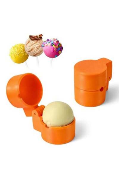 Generic 2PCS Round Cake Pop Mold Set 3D Printed Sphere Circle Cake Pop Cutter...