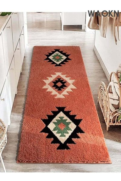 Generic Bathroom Runner Rugs , Boho Long Bath Mat , suitable for Bathroom Bed...