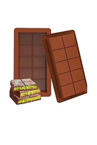 Generic Rectangular Chocolate Mold Set – 2-Pack Food Grade Silicone Bar Molds...