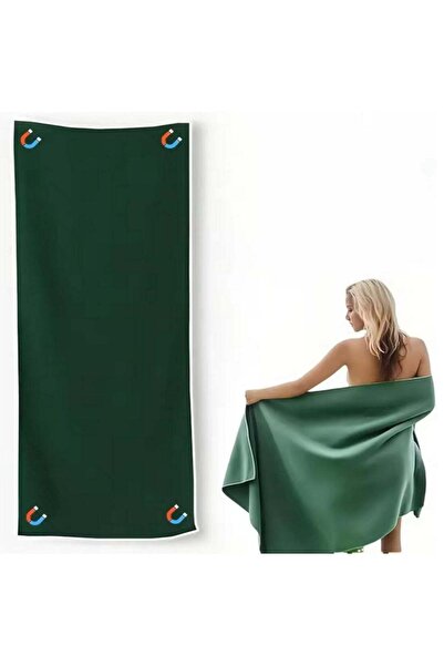Generic 1pcs Magnetic Quick Dry Towel Microfiber Absorbent Sand Free Beach To...