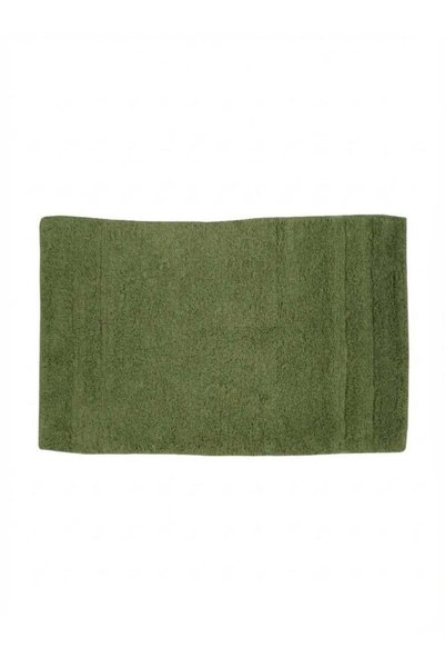 Generic 50 x 80 cm 100% Pure Cotton Tufted Bathmat in Sage Green with Anti-Sk...