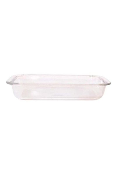 Generic Royalford 1 L Square Borosilicate Glass Roaster, Casserole Baking Dis...