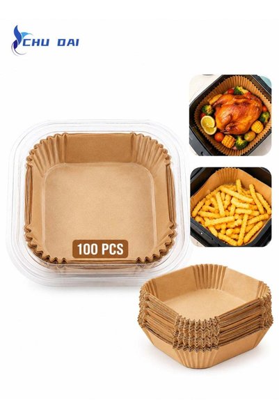 Generic Air Fryer Liners Disposable 7 Inch, 7 inch Air Fryer Liners | 100 Pcs...