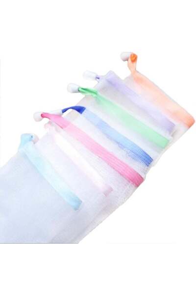 Generic 7-Pack Mesh Soap Saver Bags – Soft Drawstring Pouch for Shower, Exfol...