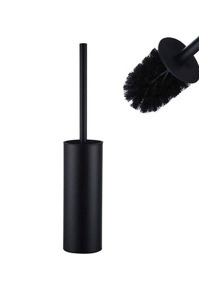 Generic Toilet Brush and Holder Set Stainless Steel, Toilet Bowl Brush for Ba...