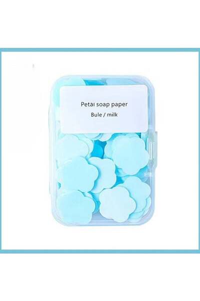 Generic Assorted Color Petal Soap Paper – Portable & Disposable Handwashing S...