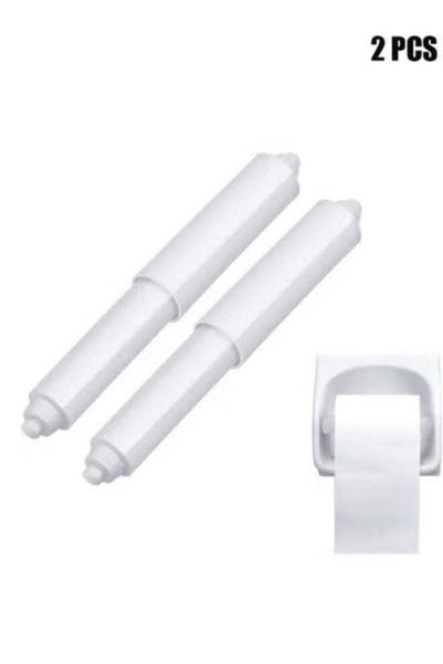 Generic 2-pack toilet paper holder rollers, replacement rods for spring toile...