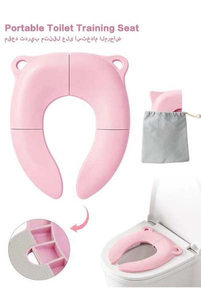 Generic Foldable Toddler Toilet Seat, Portable Potty Training Seat for Travel...