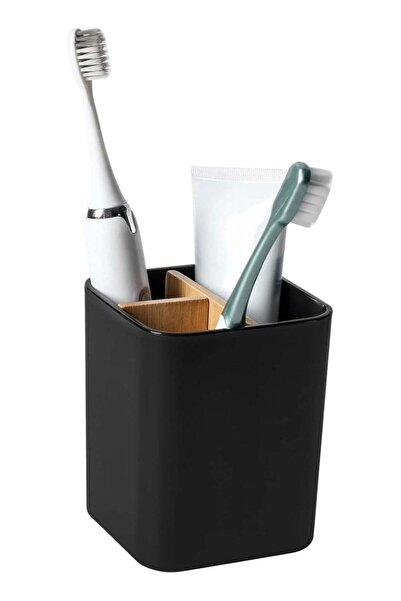 Generic 3-Slot Toothbrush & Toothpaste Holder - Bathroom Counter Organizer wi...