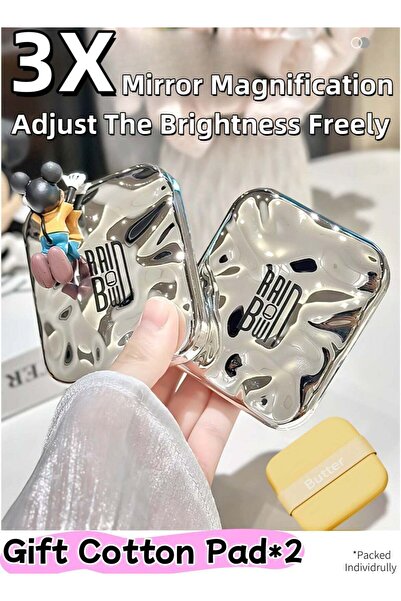 Generic Makeup Mirror with LED Light,3X Magnification, Lighted Makeup Mirror,...