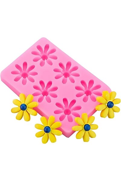 Generic Daisy Silicone Mold Set - 3D Flower-Shaped Tools for Candy, Chocolate...