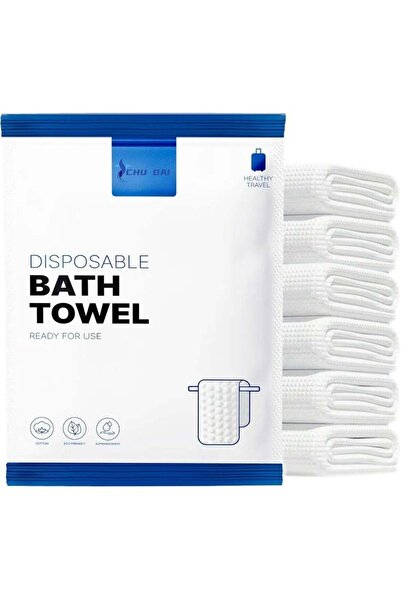 Generic 5 pack Disposable Bath Towels 70*140cm - Disposable Towels - Body Tow...