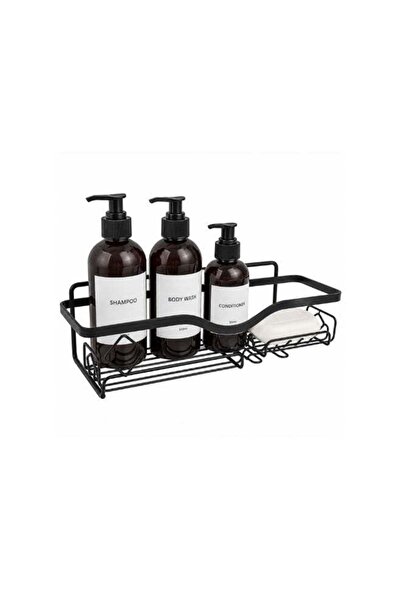 Generic Beram Bathroom Storage Rack, Carbon Steel Shower Caddy & Wall Mounted...