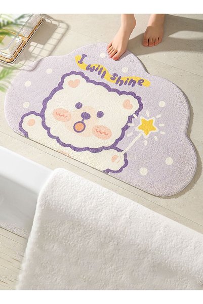Generic Fashion Shower Mat Bathroom Mat Floor Mat Door Mat for Bathroom Hallw...