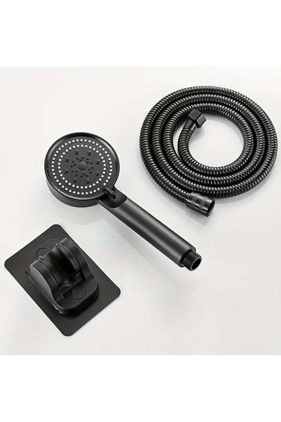 Generic High-Pressure Handheld Shower Head - 5 Modes, Wall-Mounted, Durable P...