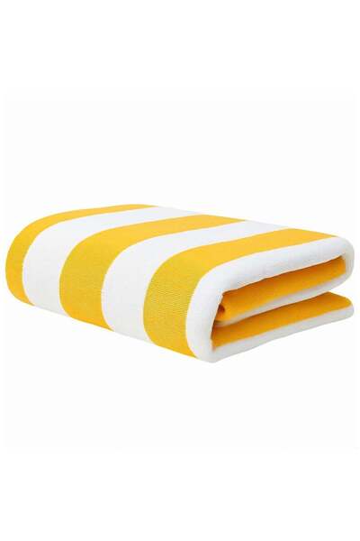 Generic Oversized Premium Beach Towel 90x180 cm Luxury Pool Towel Cabana Stri...