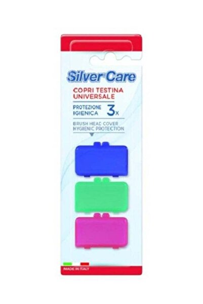 Generic Silver Care Universal Toothbrush Head Cover 3pcs – Hygienic Protectiv...