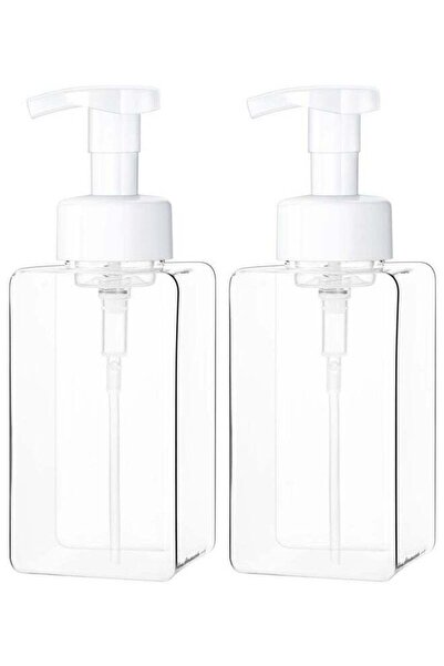 Generic 2PCS Foaming Soap Dispenser, Refillable Pump Bottle for Bathroom Kitchen