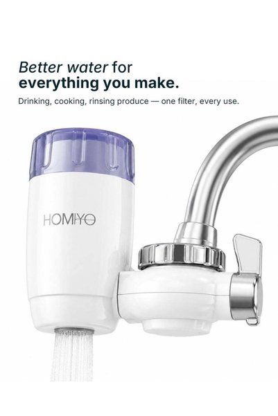 Generic HOMIYO Multi-Stage Faucet Water Filter with 7-Layer Filtration System...