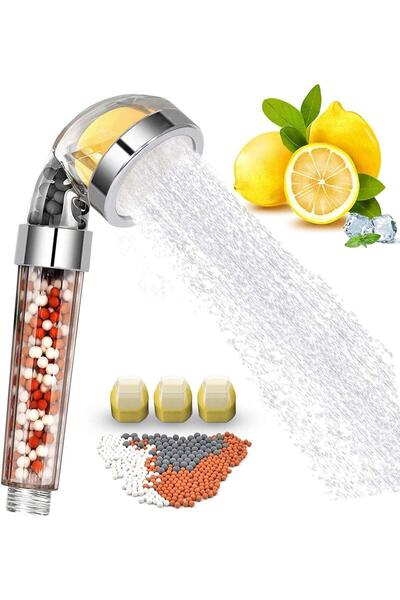 Generic Handheld Vitamin C Shower Head with Citrus Smell - High Pressure for ...