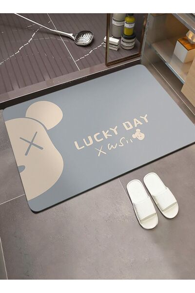 Generic Fashion Shower Mat Diatom Mud Bathroom Mat Floor Mat Door Mat for Bat...