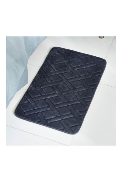 Generic Essential Memory Foam Bath Mat Black 50 x 80cm
