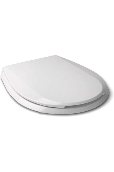 Generic BCN Toilet Seat - White Polypropylene