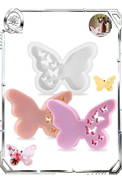 Generic Silicone Butterfly Molds, Wax Melt & Chocolate Candy Baking Molds, fo...