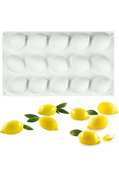 Generic Lemons Silicone Mold for Baking Mousse Cake, 3D Silicone Baking Mold ...