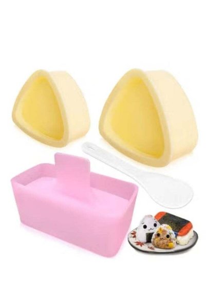 Generic Onigiri Mold, 3 Pack Rice Mold Musubi Maker Kit, Musubi Maker Press, ...