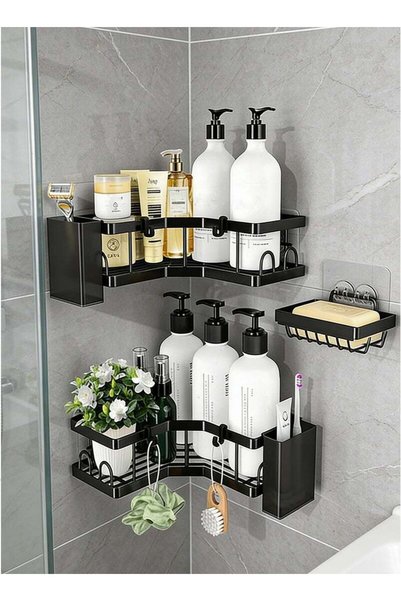 Generic Shower Caddy 3 Packs, Bathroom Accessories Shelves for Bathroom Kitch...