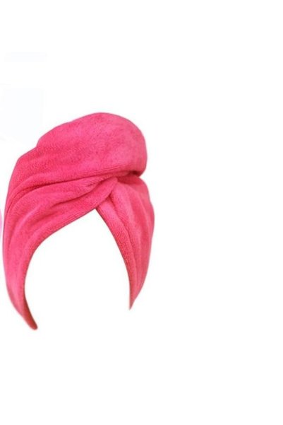 Generic Hair drying towel of the finest cotton fuchsia color