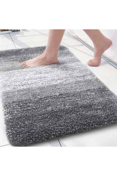 Generic 60x40cm Super Soft Microfibre Bath Mat – Ultra Absorbent Non-Slip Bat...