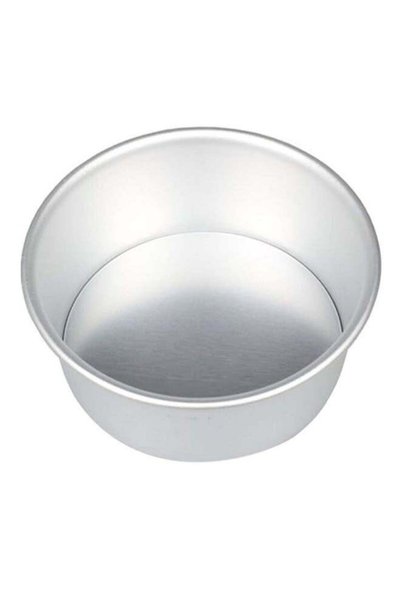Generic Round Removable Bottom Cheesecake Pan Silver 8inch